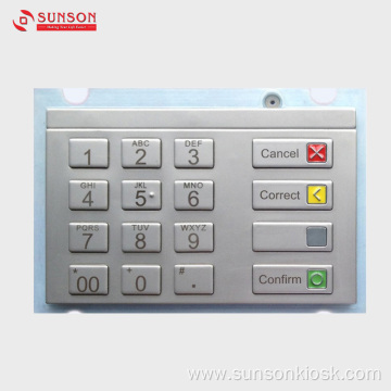 PCI Encrypted pinpad for Unmanned Payment Terminals Kiosk